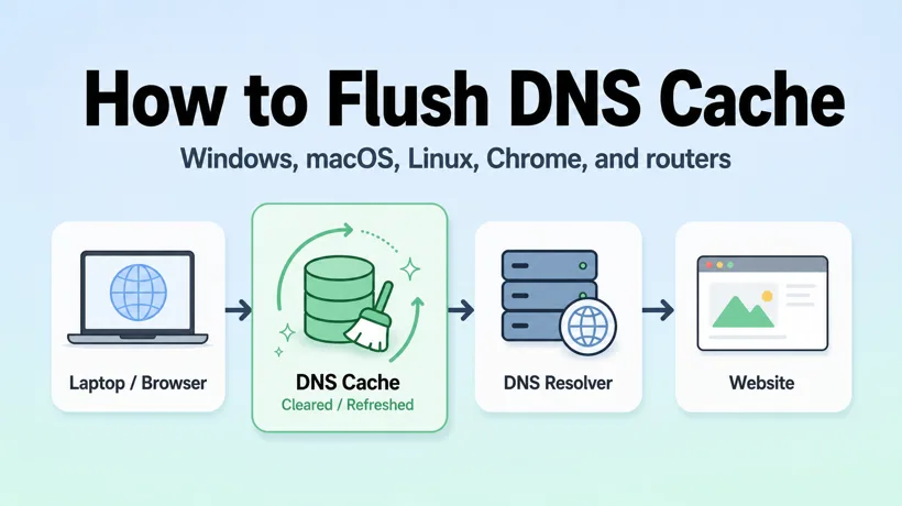 How to Flush DNS Cache on Windows, Mac, Linux, and Chrome